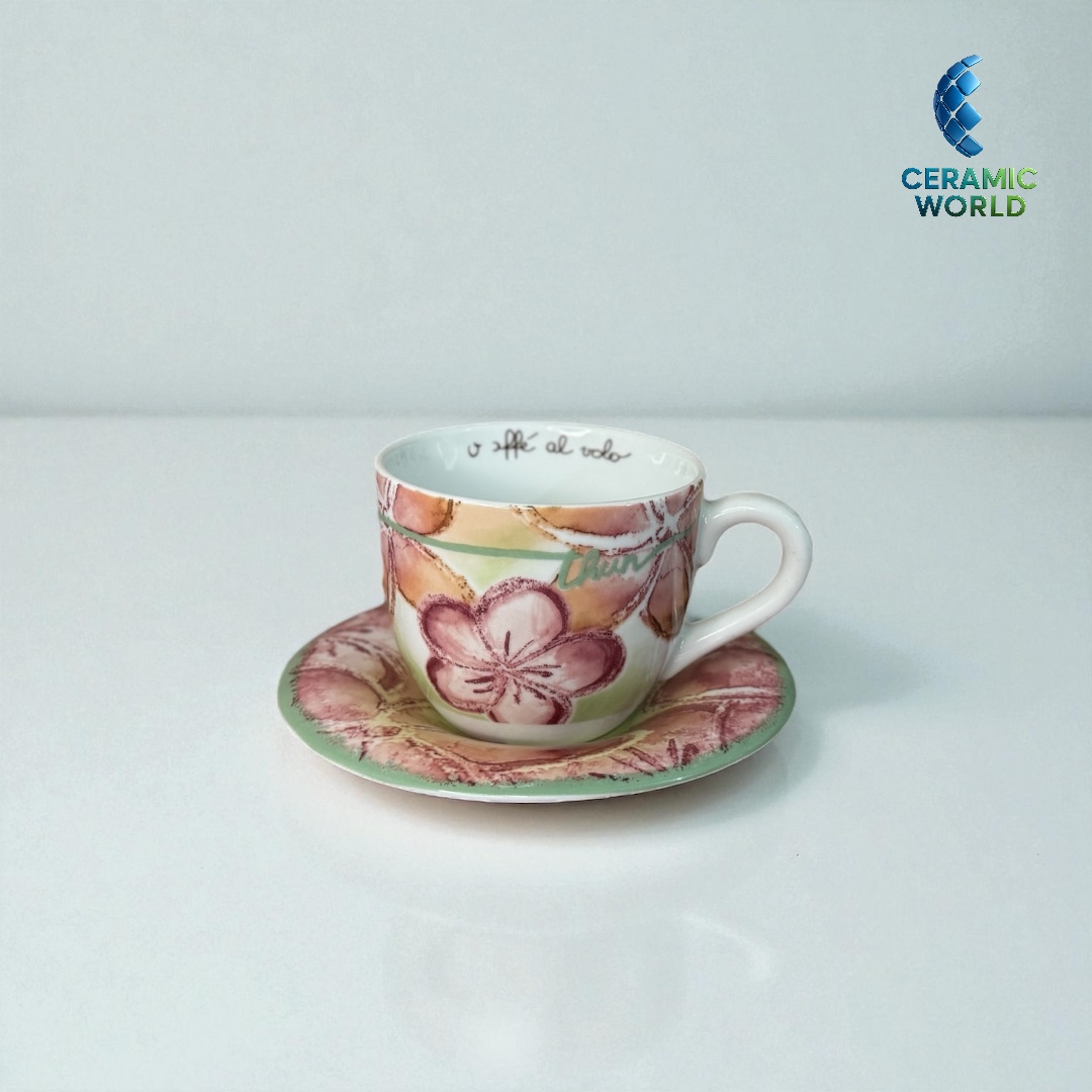 Big Coffee Cup & Saucer - 2CP