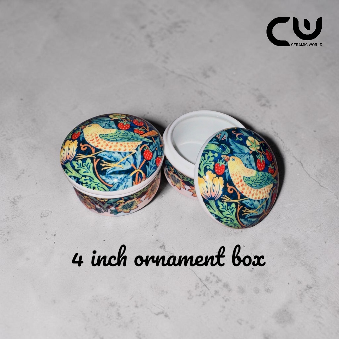 Small Ornament Box - Bird