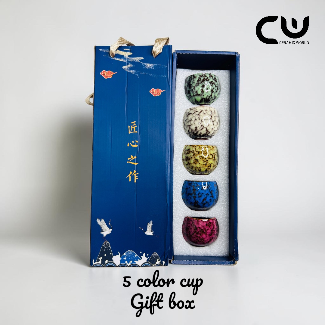 5 Piece Cup with Gift Box - 4CP