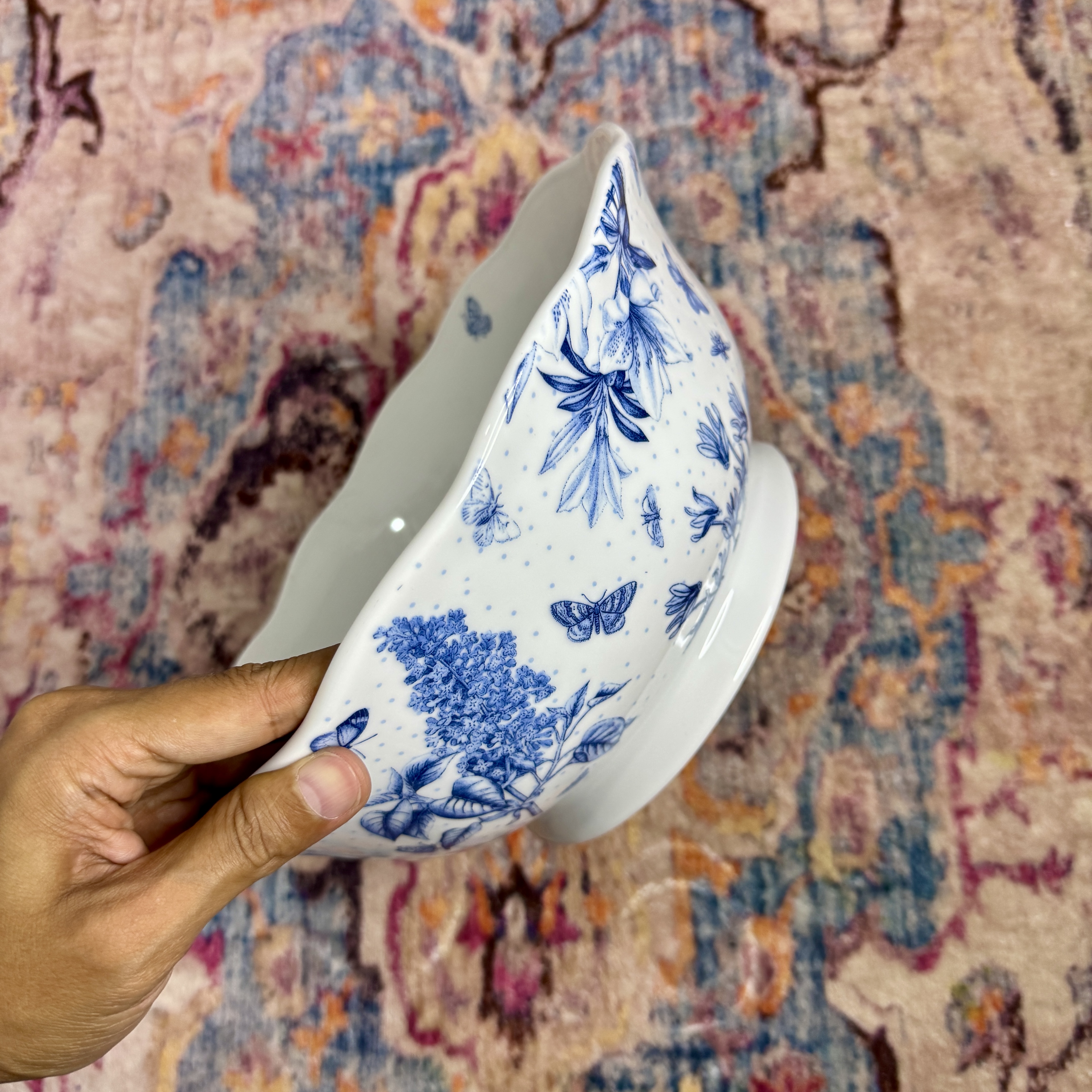 Botanic blue Big bowl - 18 BP