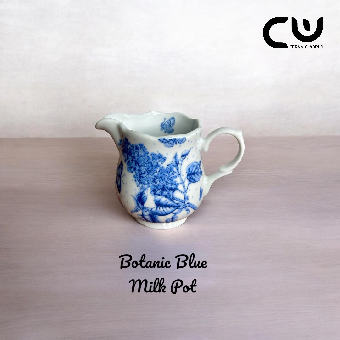 Milk Pot - Botanic Blue - 10TP