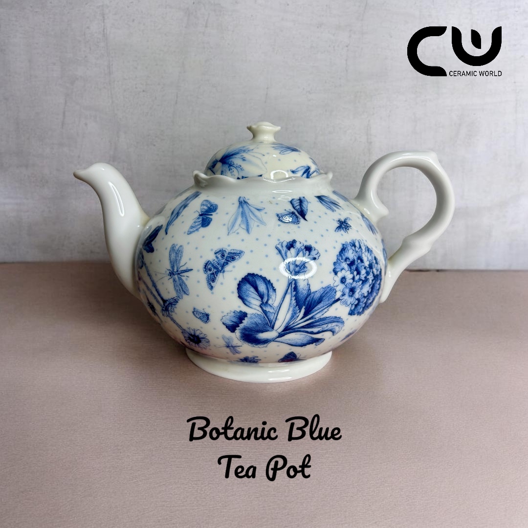 Tea pot (Big) - Botanic Blue - 9TP